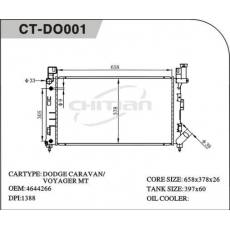 CT/DO-001道奇散熱器