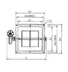 HHTWF型環(huán)保通風手動蝶閥