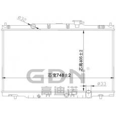 GDN.6.HO.002M-23 本田鋁質(zhì)散熱器