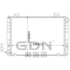 GDN.6.LA.021M-32 拉達 鋁質(zhì)散熱器