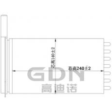 GDN.7.FD.002H-40福特 暖風機水箱