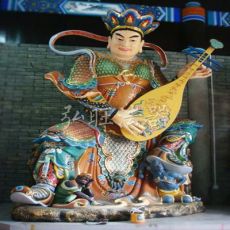 大殿四大天王銅佛像 寺廟專(zhuān)用玻璃鋼彩繪佛像 樹(shù)脂大型貼金佛像